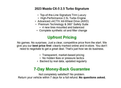 2023 Mazda Mazda CX-5 2.5 Turbo Signature AWD