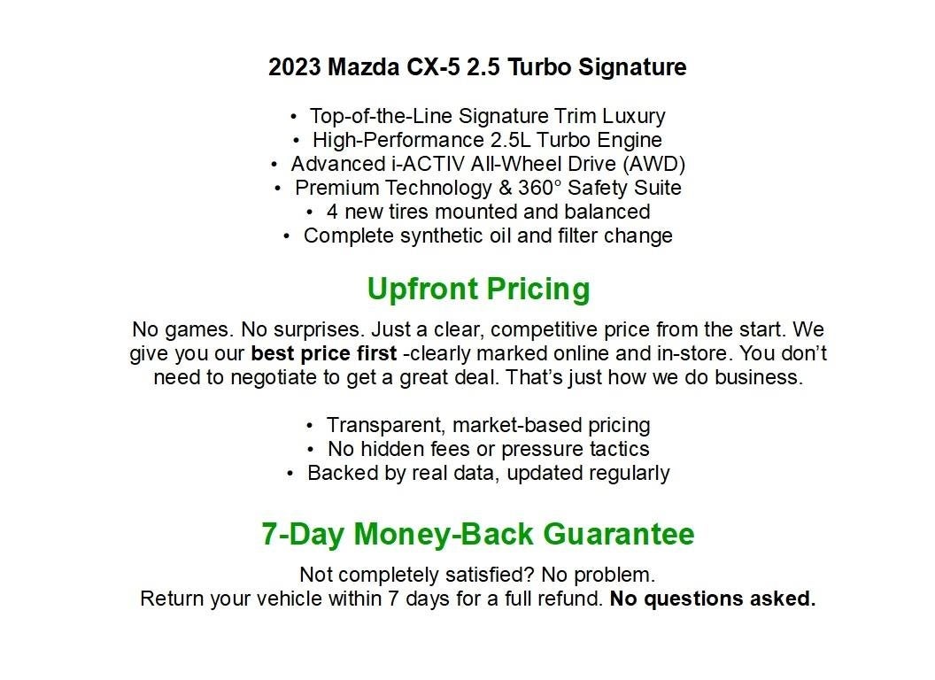 2023 Mazda Mazda CX-5 2.5 Turbo Signature AWD