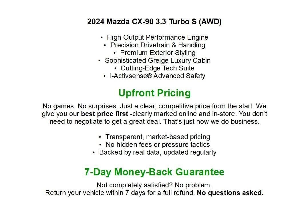 2024 Mazda Mazda CX-90 3.3 Turbo S AWD