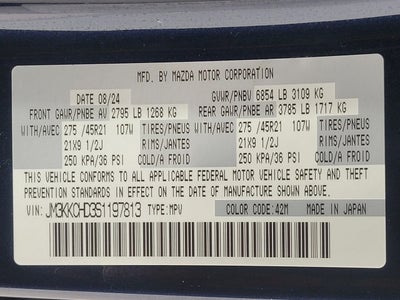 2025 Mazda Mazda CX-90 3.3 Turbo Premium Sport