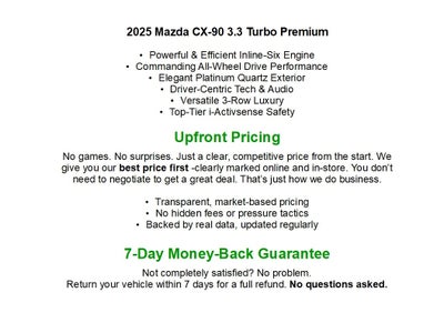 2025 Mazda Mazda CX-90 3.3 Turbo Premium Sport
