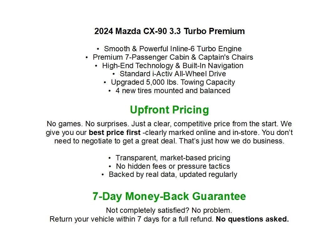 2024 Mazda Mazda CX-90 3.3 Turbo Premium AWD