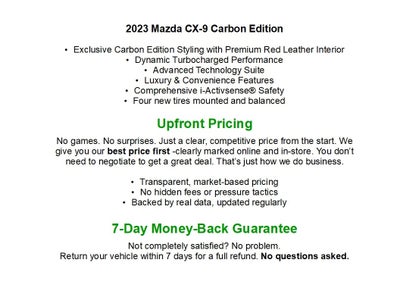 2023 Mazda Mazda CX-9 SPORT UTILITY