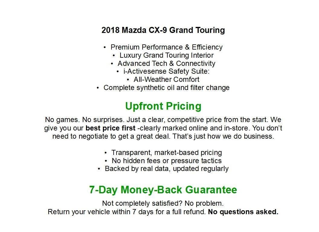2018 Mazda Mazda CX-9 Grand Touring AWD