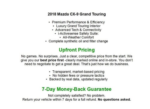 2018 Mazda Mazda CX-9 Grand Touring AWD