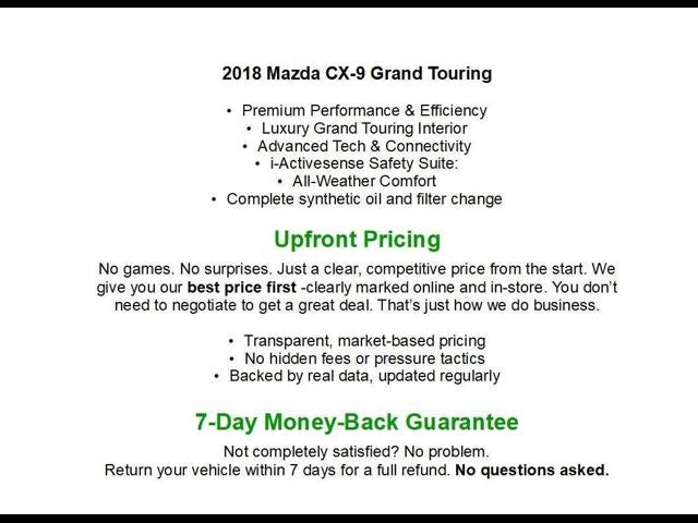 2018 Mazda Mazda CX-9 Grand Touring AWD