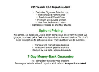 2017 Mazda Mazda CX-9 Signature AWD