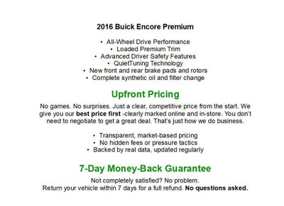 2016 Buick Encore FWD 4dr Premium