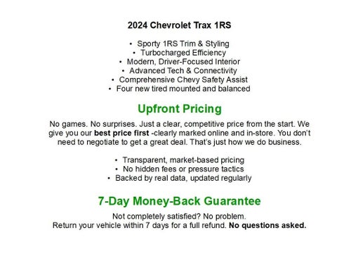 2024 Chevrolet Trax FWD 4dr 1RS