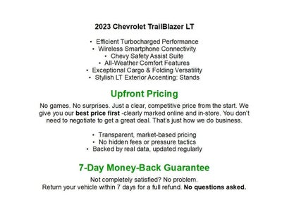 2023 Chevrolet Trailblazer FWD 4dr LT
