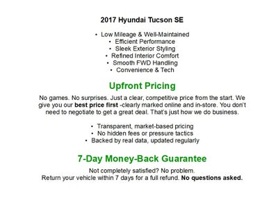 2017 Hyundai Tucson SE FWD