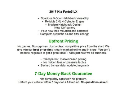 2017 Kia Forte5 LX Auto