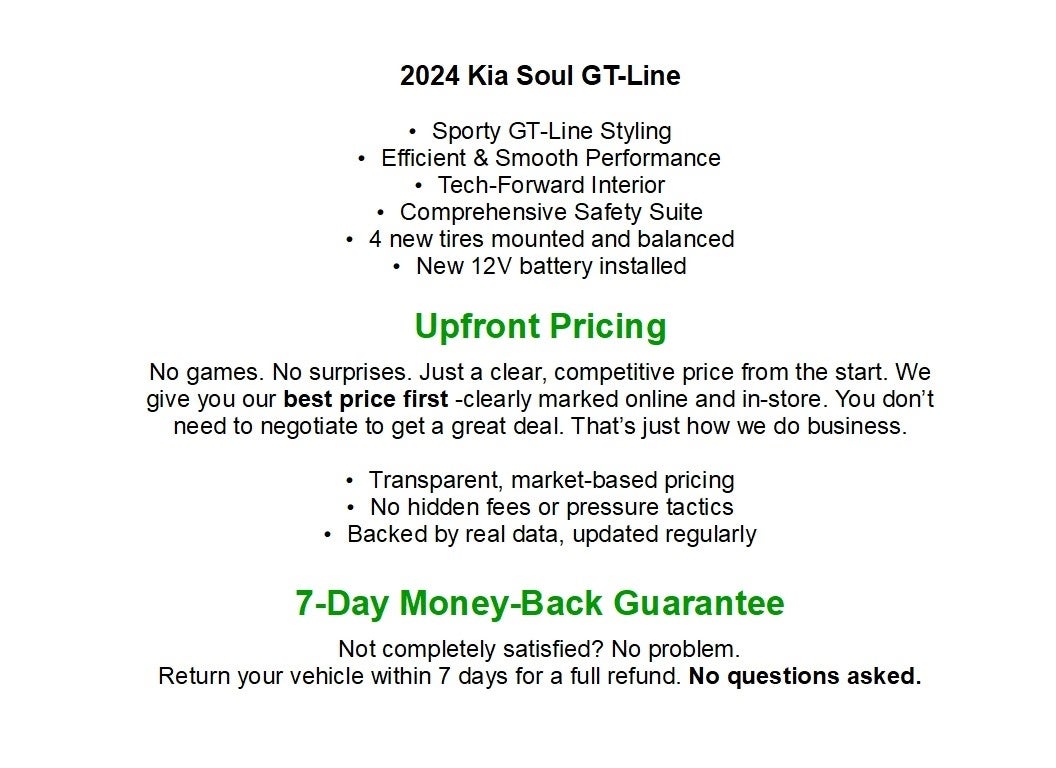 2024 Kia Soul GT-Line IVT