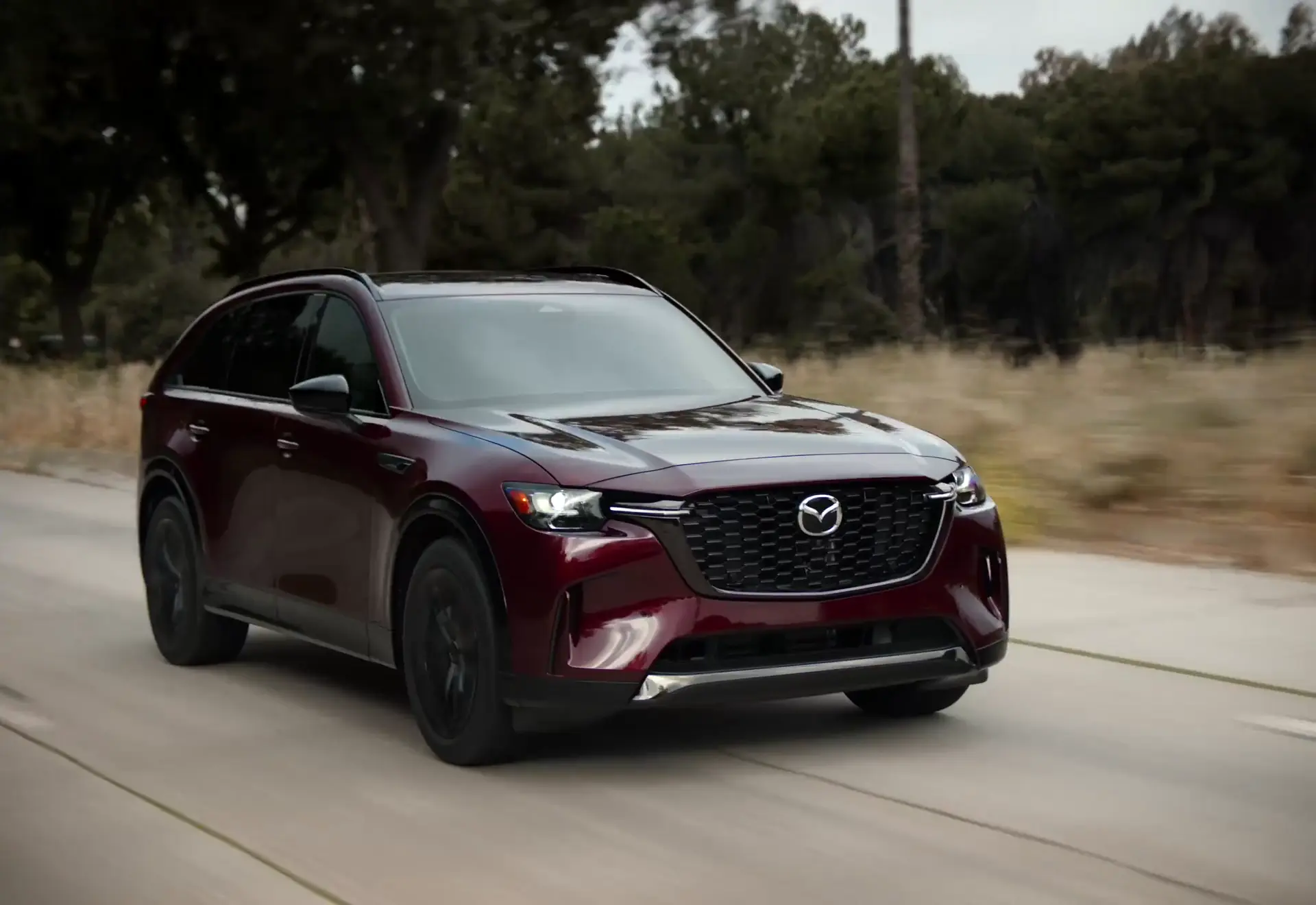 2027 Mazda CX-90 driving | Bergstrom Mazda of Green Bay in Green Bay WI
