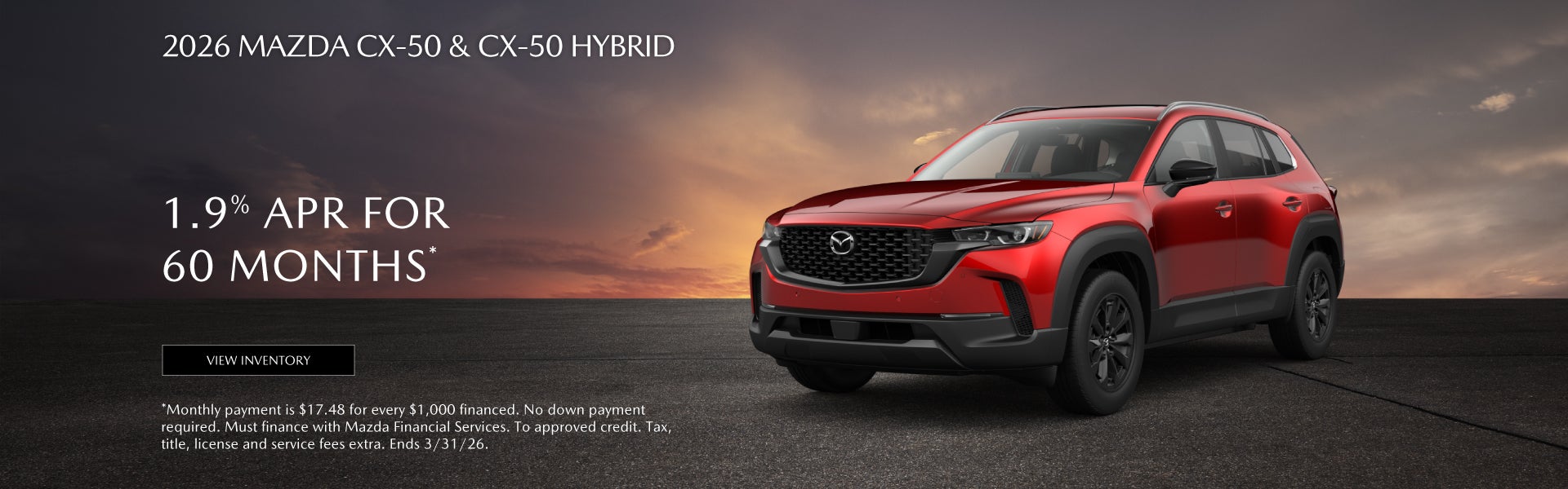 2026 Mazda CX-50 & CX-50 Hybrid