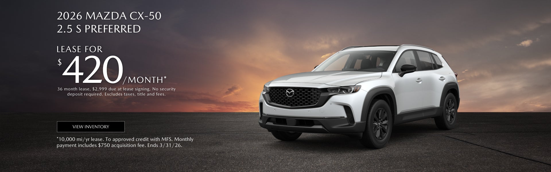 2026 Mazda CX-50 2.5 S Preferred