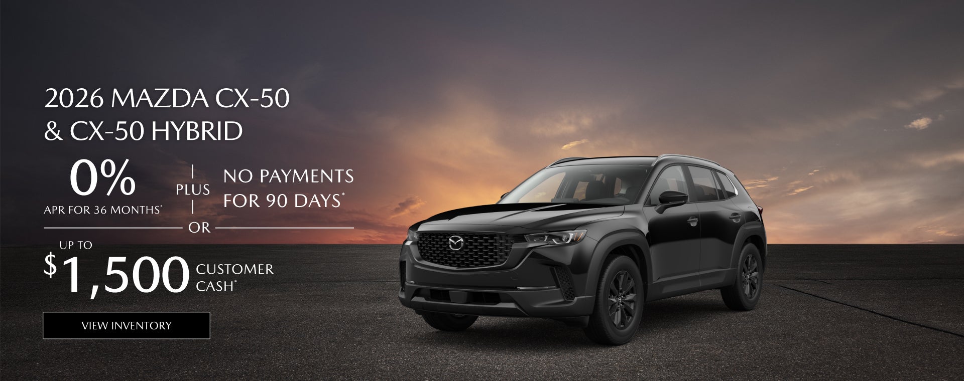 2026 Mazda CX-50 ICE and CX-50 Hybrid