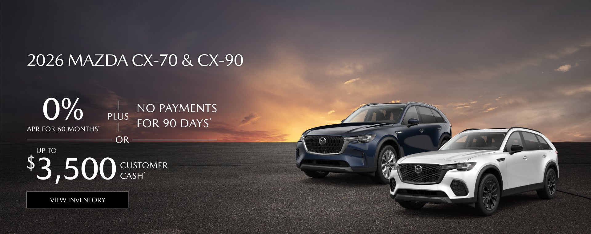 2026 Mazda CX-70 and CX-90